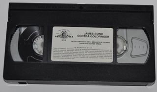 JAMES BOND CONTRA GOLDFINGER VHS