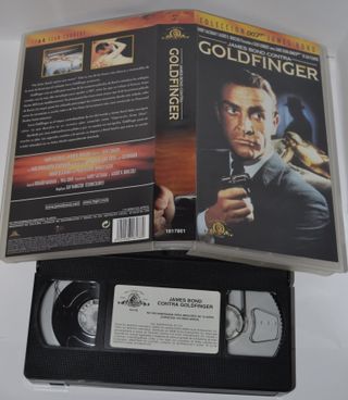 JAMES BOND CONTRA GOLDFINGER VHS