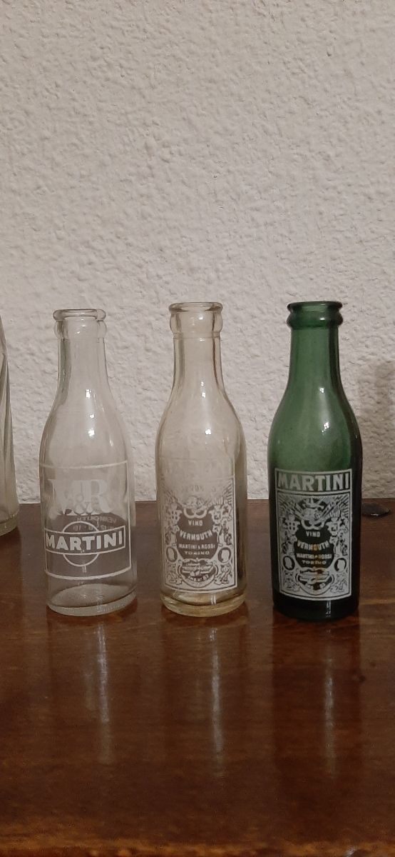 Garrafas de Martini