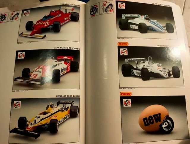 Catalogo colección coches  burago 1983