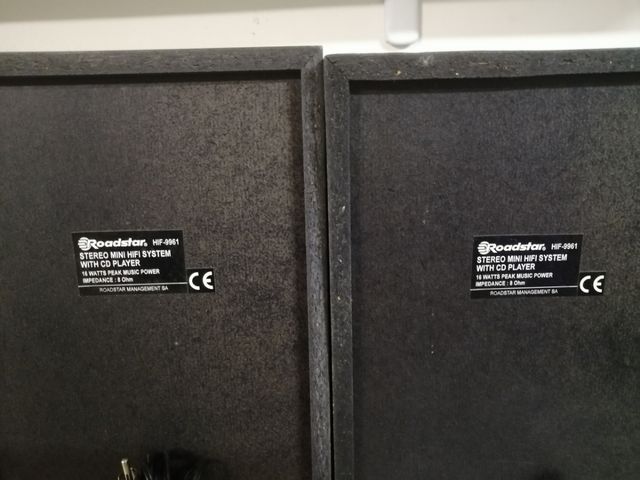 Stereo Radio Cassette CD Roadstar HIF-9961L