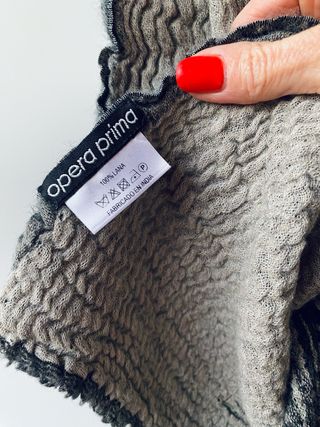 Bufanda - chale lana Opera Prima