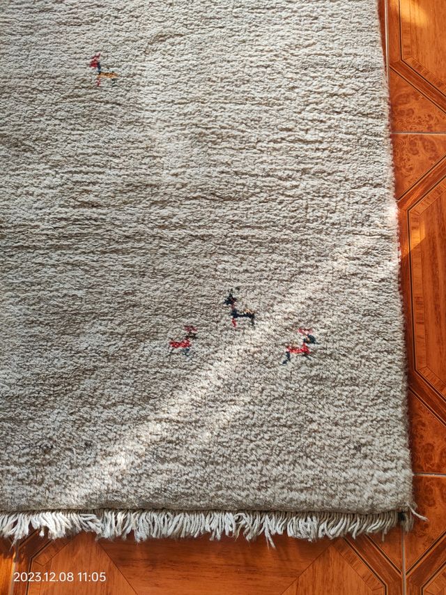 Alfombra de pura lana