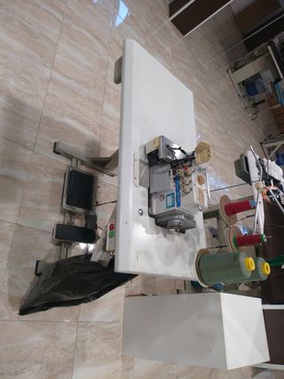 Máquina de coser. Remalladora