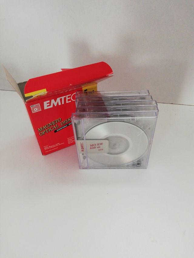 Discos MO magneto ópticos 640mb