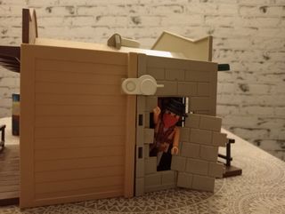 Comisaría/banco Playmobil