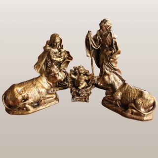 Presépio Exclusivo Pintado à Mão – Detalhes que