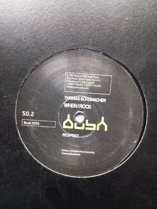 Lote 2 vinilos timo maas & Thomas Schumacher bush