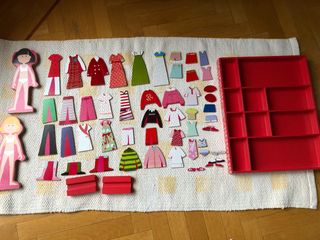 Juego Magnetico Viste a muñecas