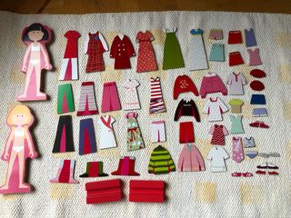 Juego Magnetico Viste a muñecas