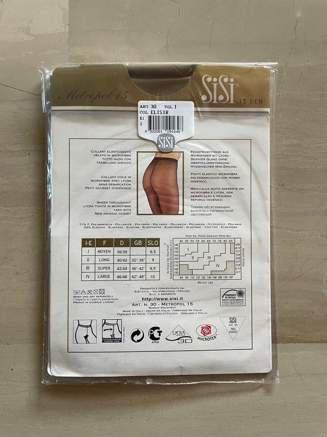 2 paia di calze: velata + rete