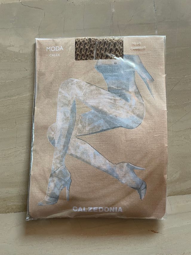 2 paia di calze: velata + rete