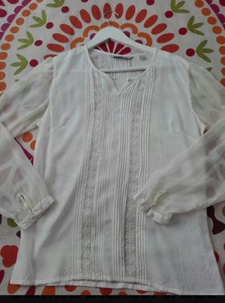 Lote 2 camisas seda Massimo Dutti