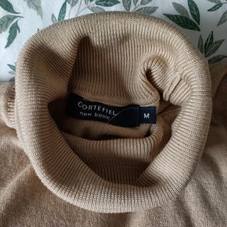 Jersey alto beige Cortefiel
