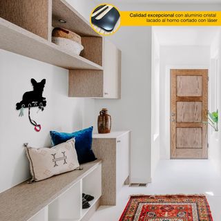 Colgador de llaves para pared Yorkshire Terrier.