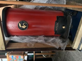 Preciosa Estufa pellet o leña Nordica.