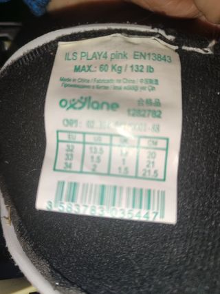 PATINES EN LINEA NIÑA