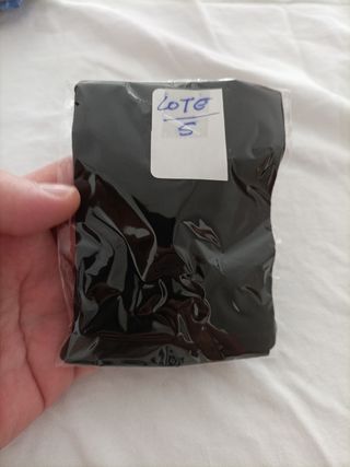 Lote 5,Bolsa dados más Dado 20 caras MTG