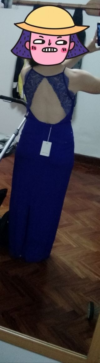 Vestido largo de fiesta