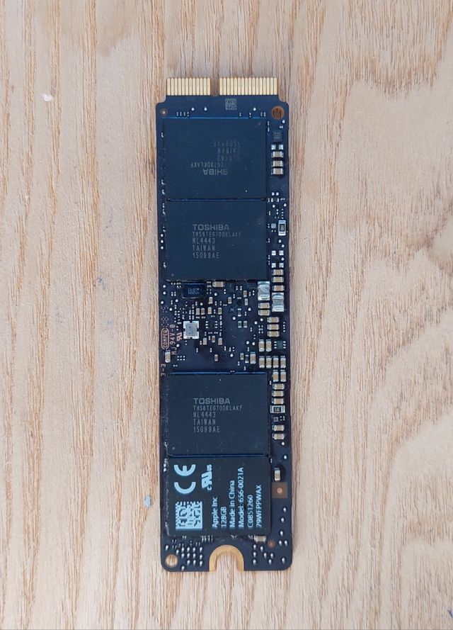 disco duro macbook de 128gb
