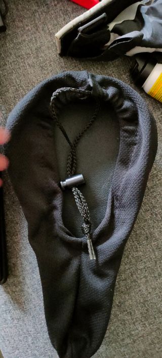 Sillín bicicleta, funda de gel...