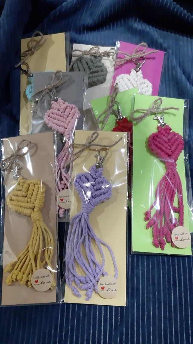 Llaveros o colgadores para bolsos