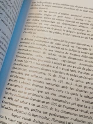 LA DEGUSTACIÓ: ESTUDIS SOBRE LA PERCEPCIÓ DEL GUST