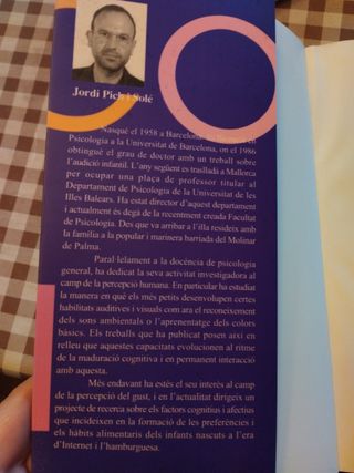 LA DEGUSTACIÓ: ESTUDIS SOBRE LA PERCEPCIÓ DEL GUST
