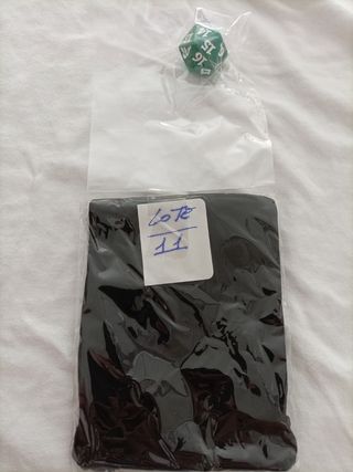 Lote 11 Bolsa dados mas 1 dado Magic The Gathering