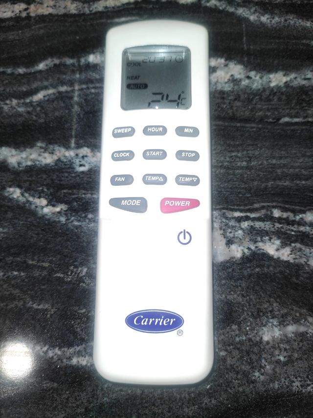 Mando infrarrojos carrier HK38BAQRE