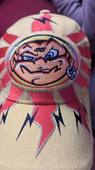 Gorra valentino Rossi sol y luna vintage official