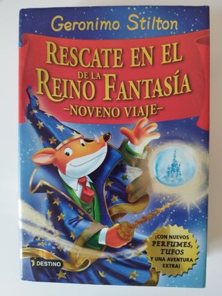 Lote de 3 libros Gerónimo Stilton Reino Fantasía