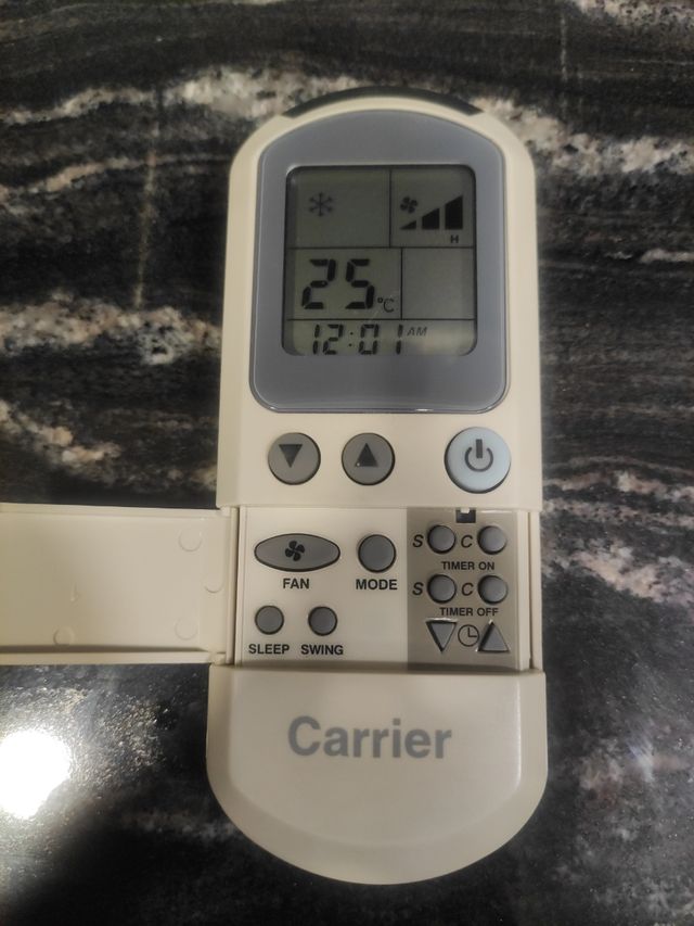 Mando infrarrojos Carrier