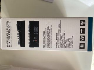 HBAO Meclador audio 4 canales.