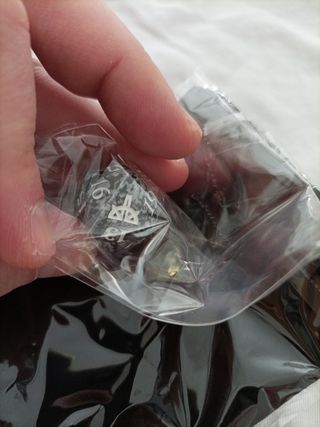 Lote 17,Bolsa dados mas 1 dado 20 caras Magic,Mtg