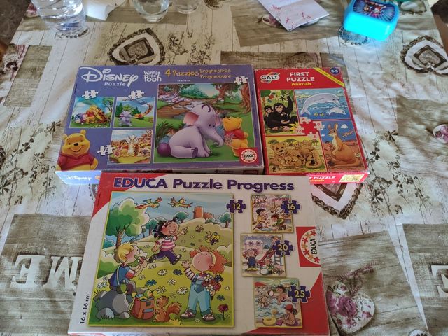 Puzzles completos Disney educa