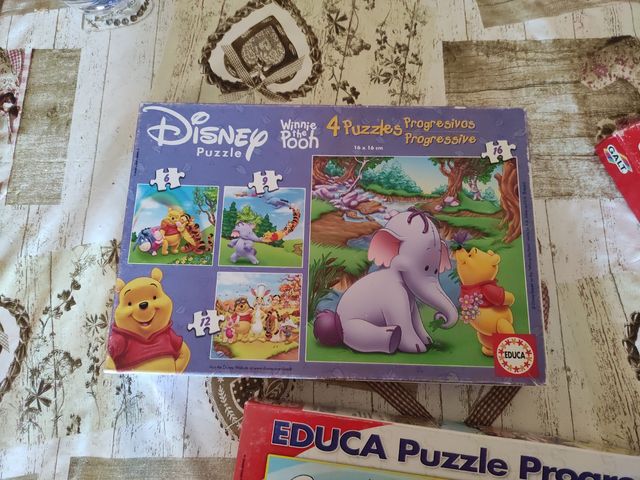 Puzzles completos Disney educa