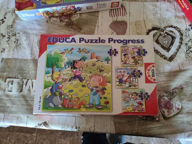 Puzzles completos Disney educa