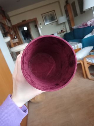 Caja de cuero cilíndrica de Telefónica