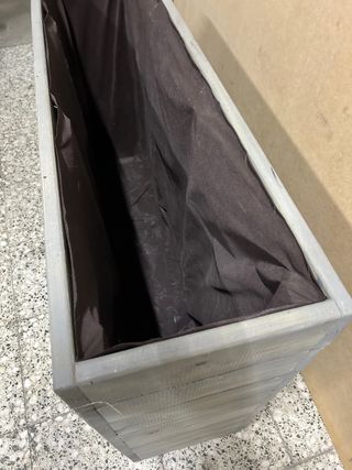 jardinera madera rectangular