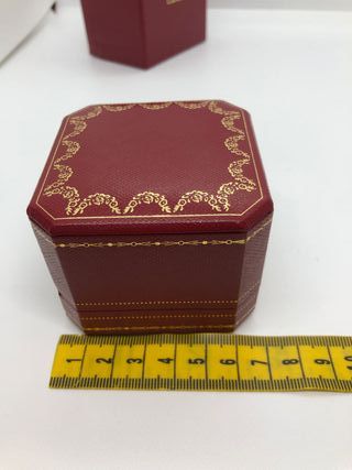 Caja anillo completa cartier - pedida alianzas
