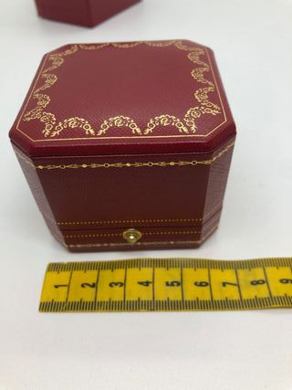 Caja anillo completa cartier - pedida alianzas