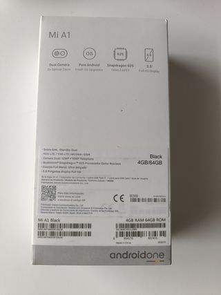 Xiaomi Mi A1 4GB RAM 64GB ROM Android Puro