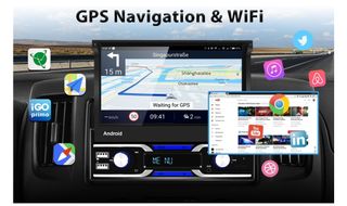 Radio multimedia android con gps