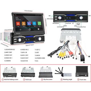 Radio multimedia android con gps