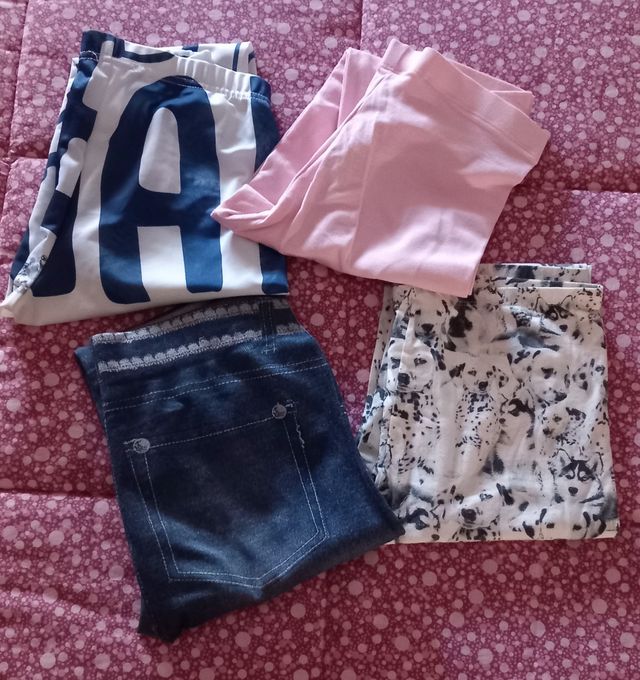 Set 4 legins per 👧