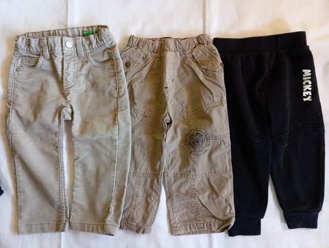 Lote 12 prendas niño T12-18m