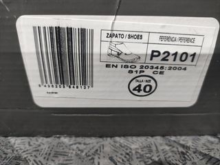 Botas de soldador nuevas talla 40