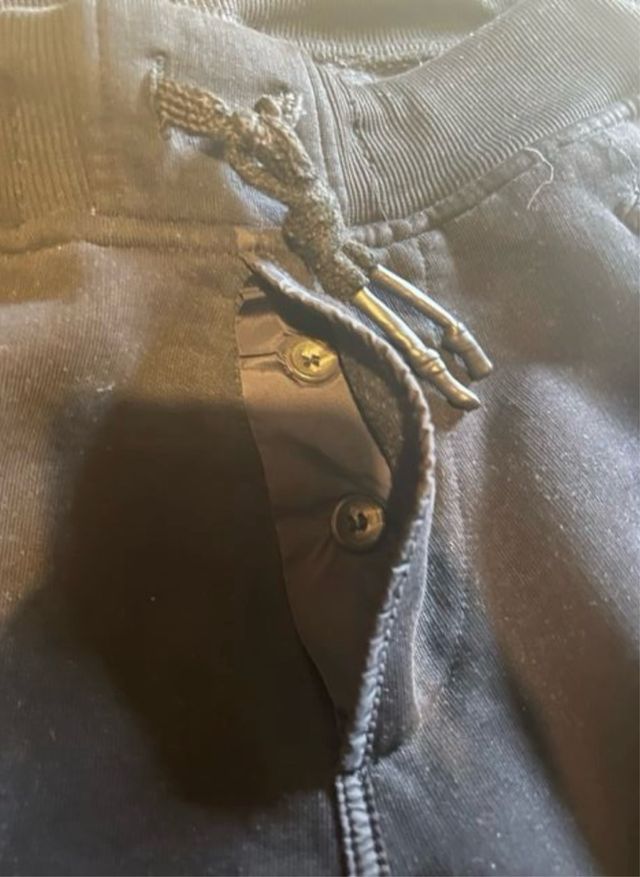 Low Brand pantalone tuta nero uomo tg. S