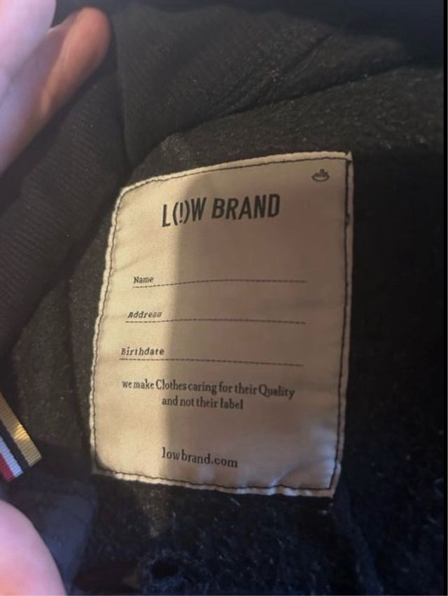 Low Brand pantalone tuta nero uomo tg. S